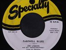 JOE LIGGINS: Farewell Blues 45 Blues & R&B