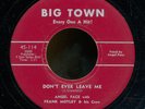 45bs-R&B-BIG TOWN 114-Angel Face and Frank Motley