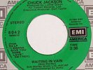 CHUCK JACKSON Waiting in Vain / I Wanna Give EMI 45 northern soul NM 7”