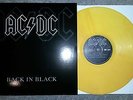 AC/DC - BACK IN BLACK - YELLOW VINYL LP AUSTRALIEN