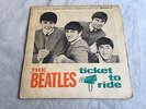 VERY RARE EP THE BEATLES - TICKET TO RIDE 45/7 MADE IN PORTUGAL LMEP 1197
