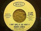 NORTHERN SOUL - NANCY AMES  'I DON'T WANT TO TALK ABOUT IT'   EPIC ORIGINAL US