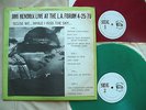 JIMI HENDRIX- LIVE AT THE L.A. FORUM RARE TMOQ HARD PSYCH RED/GREEN COLOR VINYL