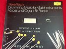 STEVE REICH Drumming Music for Mallet : Deutsche Grammophon 3 LP VINYL BOX - Ex