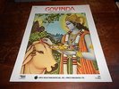 Radha Krishna Temple 70s APPLE SHEET MUSIC Govinda 1970 USA ISSUE