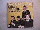 beatles-1965 ORIGINAL-TICKET TO RIDE-PICTURE SLEEVE+45