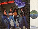 THIN LIZZY fighting 6360 121 spaceship labels uk vertigo 1975 LP EX-/EX