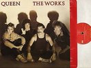 QUEEN the works WORK 1 A2/B3 uk press with lyric inner emi 1984 LP EX/EX-