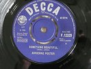 ADRIENNE POSTER. SOMETHING BEAUTIFUL. {ORIGINAL ENGLAND DECCA} {SUPERB OLDIE}