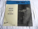 EARLY MILES,MILES DAVIS WITH HORNS,1961 ESQUIRE LABEL,MODERN JAZZ,RARE,VG+.