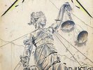 METALLICA and justice for all VERH 61 uk press with inners DOUBLE LP VG/EX-/EX-