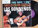RARE LP - LOS DONNENOS - PURO NORTE Discos Columbia MDC-1022 Corridos Norteno