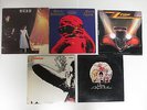 5 LPs Led Zeppelin Black Sabbath (PROMO) Rush ZZ Top Queen