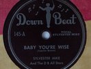 HEAR R&B Jump 78 rpm SYLVESTER MIKE Baby You're Wise DOWN BEAT 145