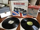 THE BEATLES STORY Rare Vinyl Lp Set Apple Label Stunning