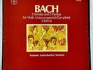 Bach: 3 Sonatas & 3 Paritas for Violin/Lautenbacher 3LP Vox Box Set SVBX-526 NM