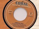 JOHNNY BURNETTE TRIO - LONESOME TRAIN  GERMAN 45 VG++ CONDITION LOOK 
