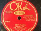Okeh 40825 Joe Venuti & Eddie Lang GOIN' PLAVCEs hot 1927 EE+/E 78 rpm