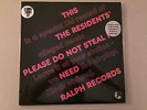 THE RESIDENTS - PLEASE DO NOT STEAL IT- WHITE VINYL NUMBERED LP RSD 2016 SEALED