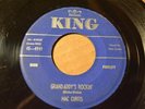 MAC CURTIS King 4949 GRANDADDY'S ROCKIN' / HALF HEARTED LOVE -ROCKABILLY -LISTEN