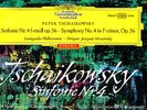 DGG RED STEREO TULIP - TCHAIKOVSKY SYMPHONY NR 4 - MRAWINSKIJ NM