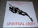 Albert Ayler Trio Spiritual Unity LP 2014 ESP MONO 180g ESP1002LP GREAT SOUND