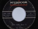 Northern Soul 45 LEE MOSES Bad Girl MUSICOR HEAR
