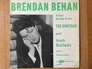Brendan Behan Sings Songs From the Hostage 1960 Vinyl LP Record Ireland Irish