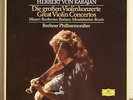 4 LP / ANNE-SOPHIE MUTTER / KARAJAN / GREAT VIOLIN CONCERTOS / SEALED DG BOX