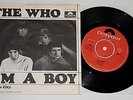 THE WHO * 7`  * I´M A BOY / IN THE CITY * RARE SWEDEN ORIGINAL  1966