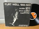 LP 1963 + BOOK LAURA BETTI Kurt Weill 1900 1933  Bruno Maderna Vittorio De Sica
