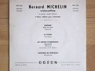 BERNARD MICHELIN CELLO RECITAL RARE EP ODEON SOE 3256