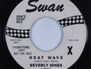 Northern Soul Mod 45 BEVERLY JONES Heat Wave SWAN HEAR