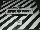 BRUME Friction (LP) (red vinyl ed. of 200) (musique concrete / electro acoustic)