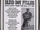 BLIND BOY FULLER with Sonny Terry & Bull City Red [Blues Classics] BC11. LP