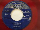 RARE DOO-WOP 45/ THE CROWS 