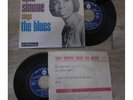 NINA SIMONE - Sings The Blues Rare French EP Soul Blues 1967