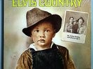 ELVIS PRESLEY ELVIS COUNTRY RARE ORIG '71 RCA LP IN SHRINK, w/STICKER BEAUTIFUL