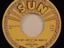 WARREN SMITH –SUN 286- I’VE GOT LOVE IF YOU WANT IT