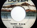 THE EMBRACEABLES 45 Come Back / Destiny PROMO Doo Wop DOVER mg875