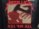 Metallica Kill Em All 1st Press Sealed Megaforce 1983 Original No Bar Code