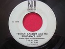 BUTCH CASSSIDY & THE SUNDANCE KID   RARE RADIO SPOT 45 PROMO   20TH CENTURY FOX