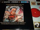 HEIFETZ : MENDELSSOHN BARTHOLDY/PROKOFIEFF VIOLIN CONCERTOS LP 1959 RCA LIVING