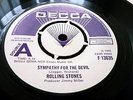 The Rolling Stones, HONKY TONK WOMEN/SYMPATHY FOR THE DEVIL UK DECCA DEMO 45.