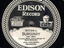 229p.  Edison DD 51726 - Jack Stillman Orch. - Burgundy  & For Heaven's Sake