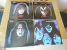 Kiss + Solo Members  4 LP`s  Creatures of the Night  ORIGINAL CASABLANCA  Pop