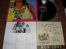 Bon Jovi-Slippery When Wet-JAPANESE VINYL LP+OBI+TWO INNERS-1986-HEAR