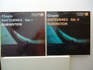 CHOPIN NOCTURNES Vol.1 e Vol.2 RUBINSTEIN LM 1-6005 LM 2-6005 RCA Red Seal Italy