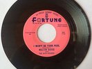 MELVIN DAVIS I Won't Be Your Fool on FORTUNE Northern Soul R&B 45