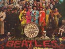 LP The Beatles Sgt. Peppers Lonely Hearts Club Band + CUT-OUT CARD NEAR MINT